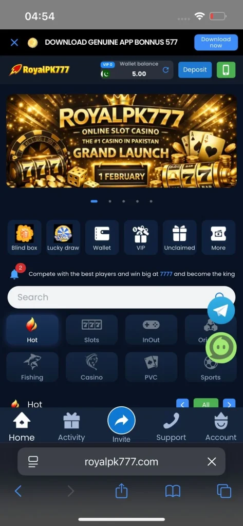 Royal PK777 Game iOS